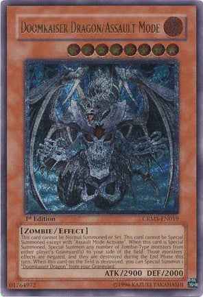 Doomkaiser Dragon/Assault Mode [CRMS-EN019] Ultimate Rare