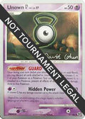 Unown [G] 2009 (David Cohen) 057 - World Championship Decks