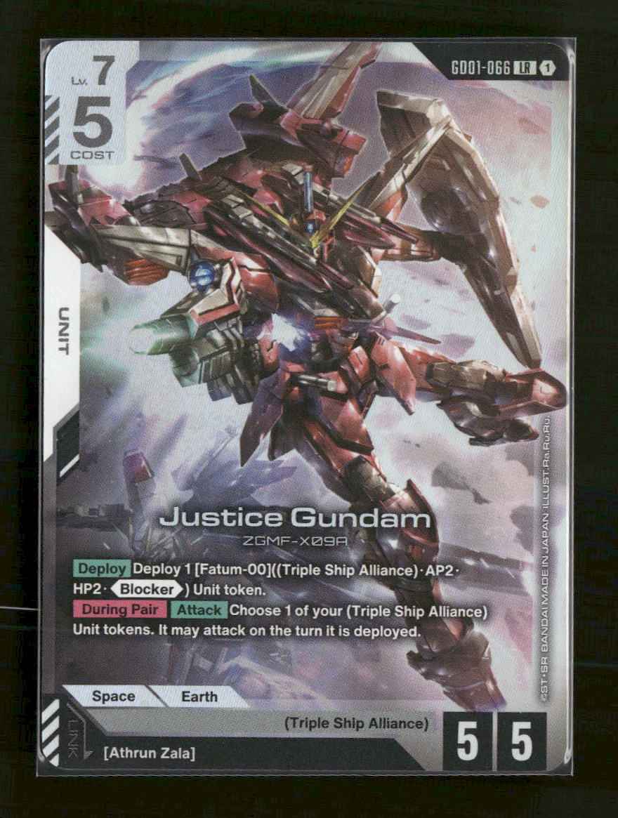Newtype Rising Justice Gundam #GD01-066