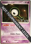 Unown [Q] 2010 (Yuka Furusawa) 049 - World Championship Decks