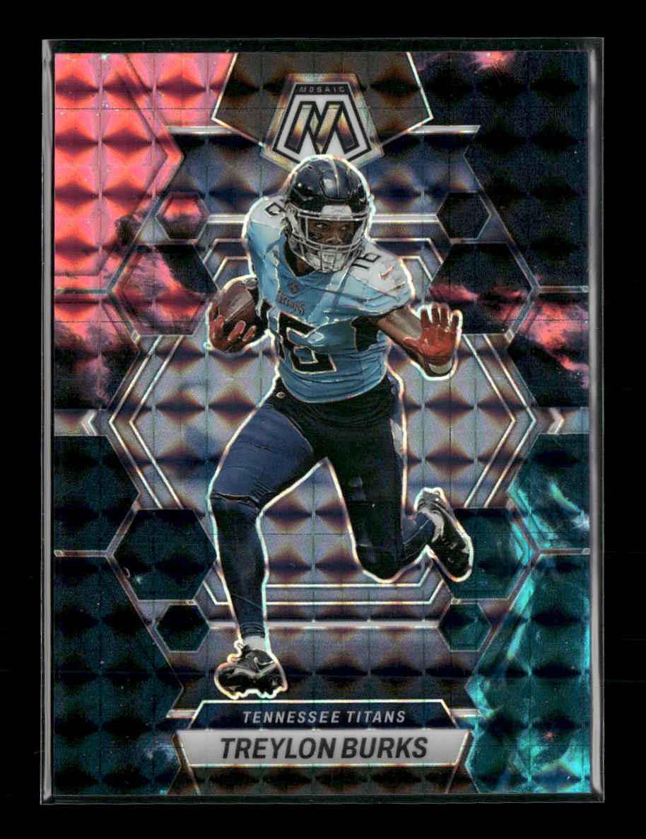 2023 Panini Mosaic Nebula Choice Mosaic Treylon Burks #/1 #237