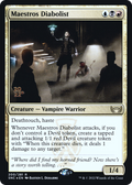 Maestros Diabolist (PRE-200) - Streets of New Capenna Promos Foil