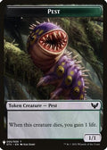 Pest // Emblem - Jace, Telepath Unbound Double-Sided Token (LIST-5 // 12) - The List Reprints
