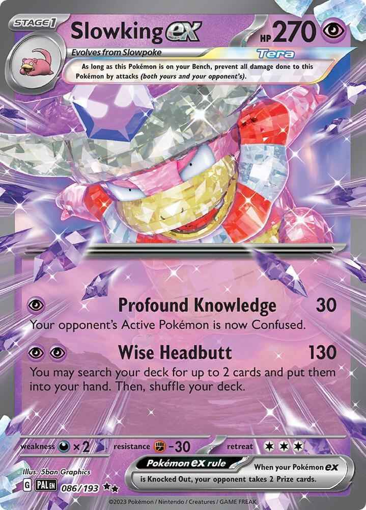 Slowking ex (086/193) [Scarlet & Violet: Paldea Evolved]