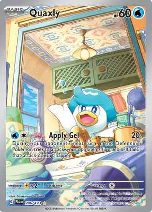 Quaxly 206/193 - SV02 Paldea Evolved Holofoil