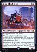 Ogre-Head Helm (PRE-155S) - Kamigawa: Neon Dynasty Promos Foil