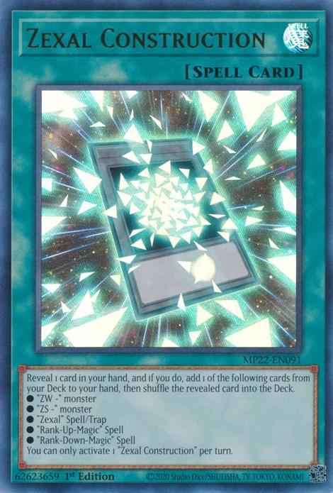 Zexal Construction [MP22-EN091] Ultra Rare