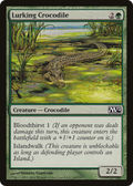 Lurking Crocodile (M12-184) - Magic 2012 Foil