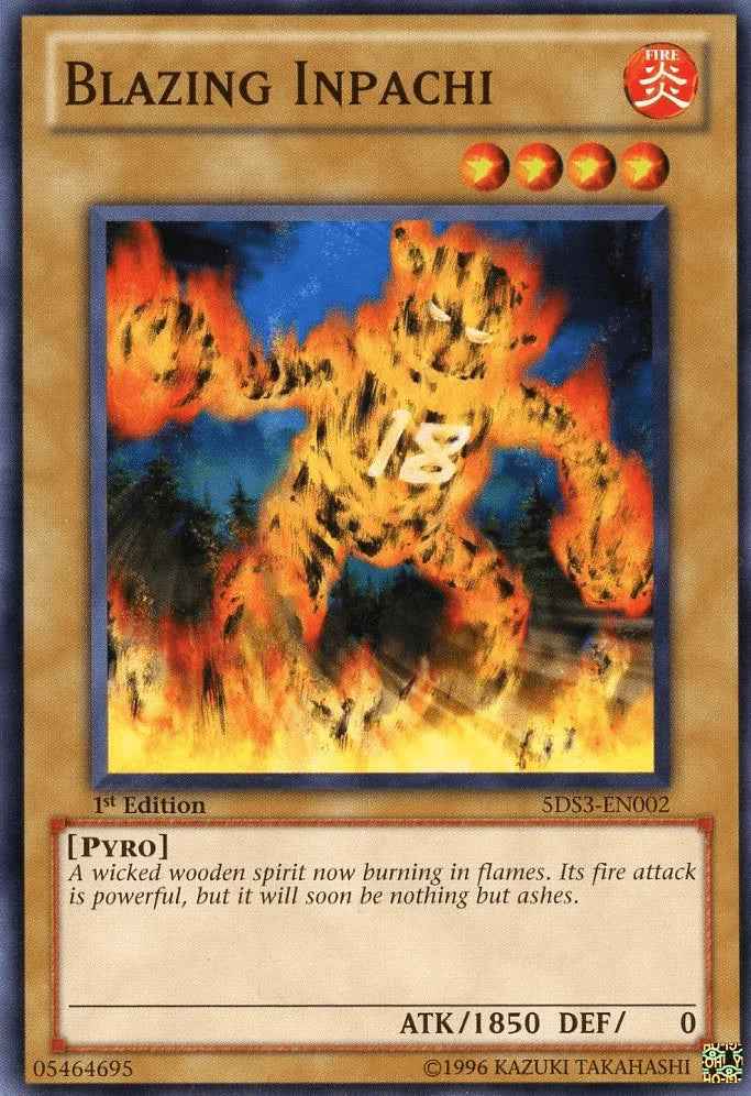 Blazing Inpachi [5DS3-EN002] Common