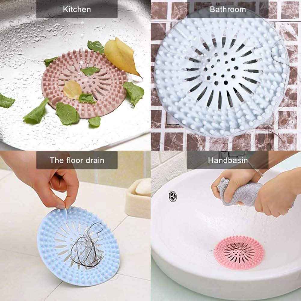 5-Pack: Silicone Hair Stopper