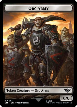 Orc Army Token (0006) (LTR-006) - The Lord of the Rings: Tales of Middle-earth