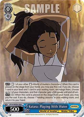 Katara: Playing With Water (ATLA/WX04-090 C) - Avatar: The Last Airbender