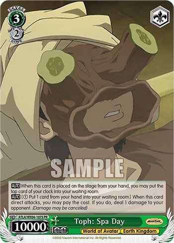 Toph: Spa Day (Foil) (ATLA/WX04-107S PR) - Avatar: The Last Airbender