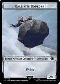 Ballistic Boulder // Food (0010) Double-Sided Token (LTR-8 // 10) - The Lord of the Rings: Tales of Middle-earth Foil