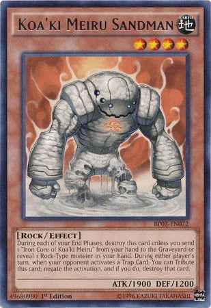Koa'ki Meiru Sandman [BP03-EN072] Rare