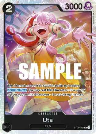 Uta (ST08-002) - Starter Deck 8: Monkey.D.Luffy Foil