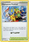 Champions Festival (World Championships 2022) [Staff] SWSH296 - SWSH Sword & Shield Promo Cards