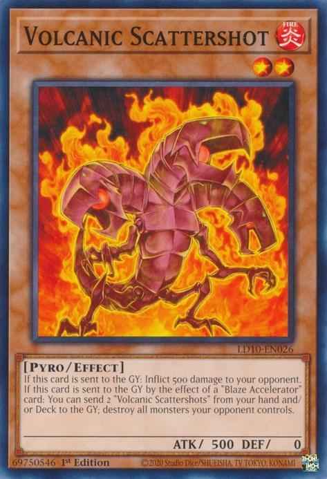 Volcanic Scattershot [LD10-EN026] Common