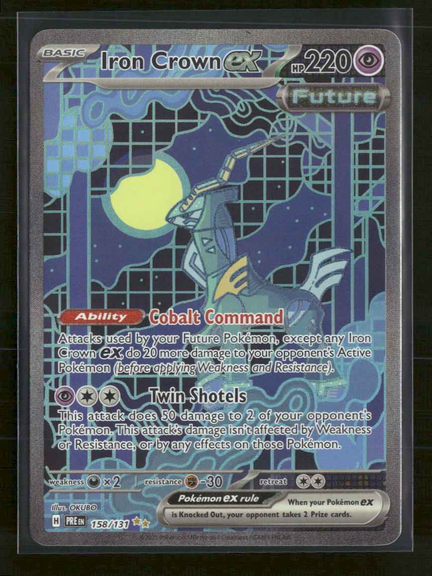 SV: Prismatic Evolutions Iron Crown ex #158/131