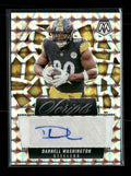 2025 Panini Mosaic Scripts Darnell Washington Auto #SCR-DWN