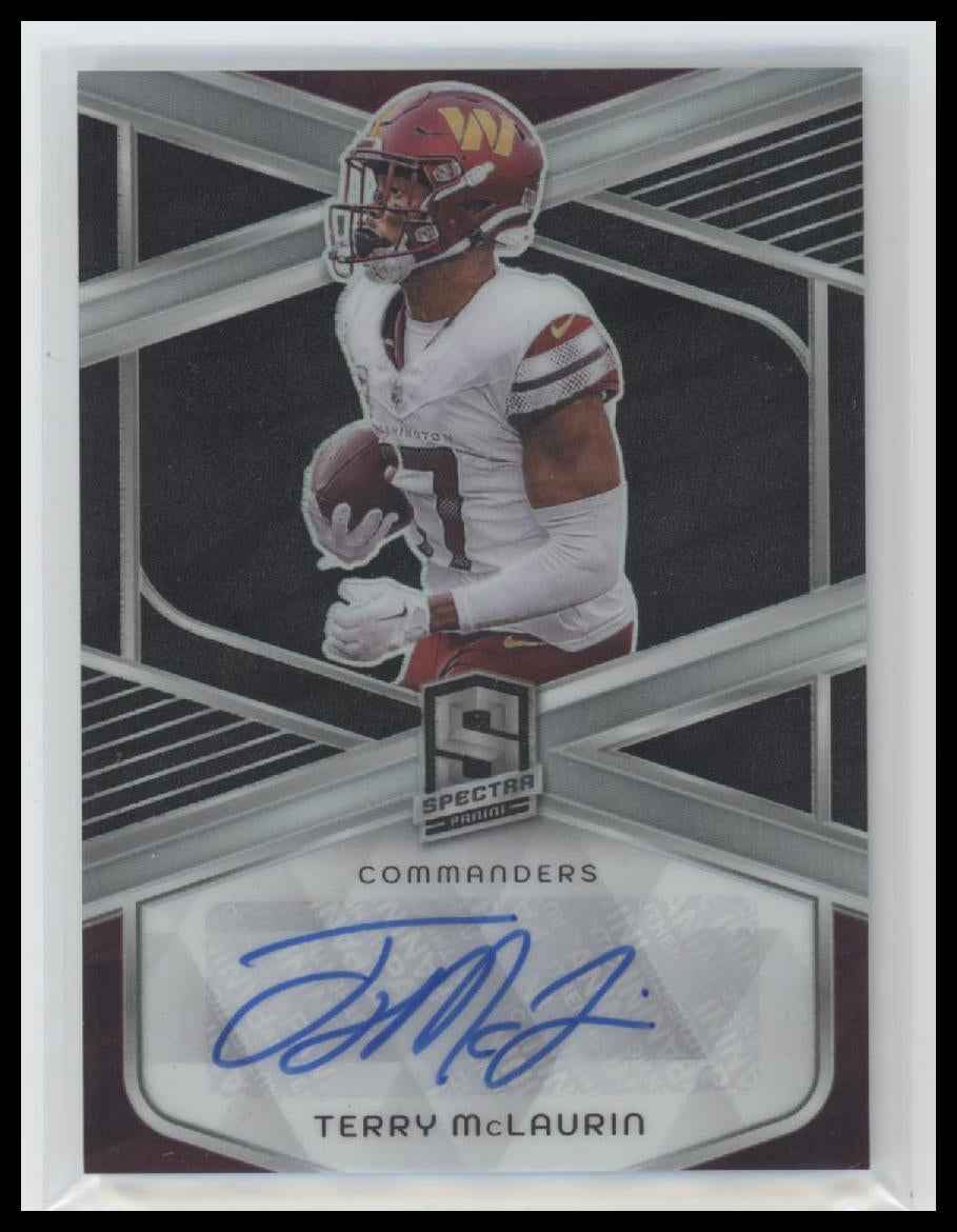2024 Panini Spectra Signatures Terry McLaurin #/199 Auto #SIG-TMN