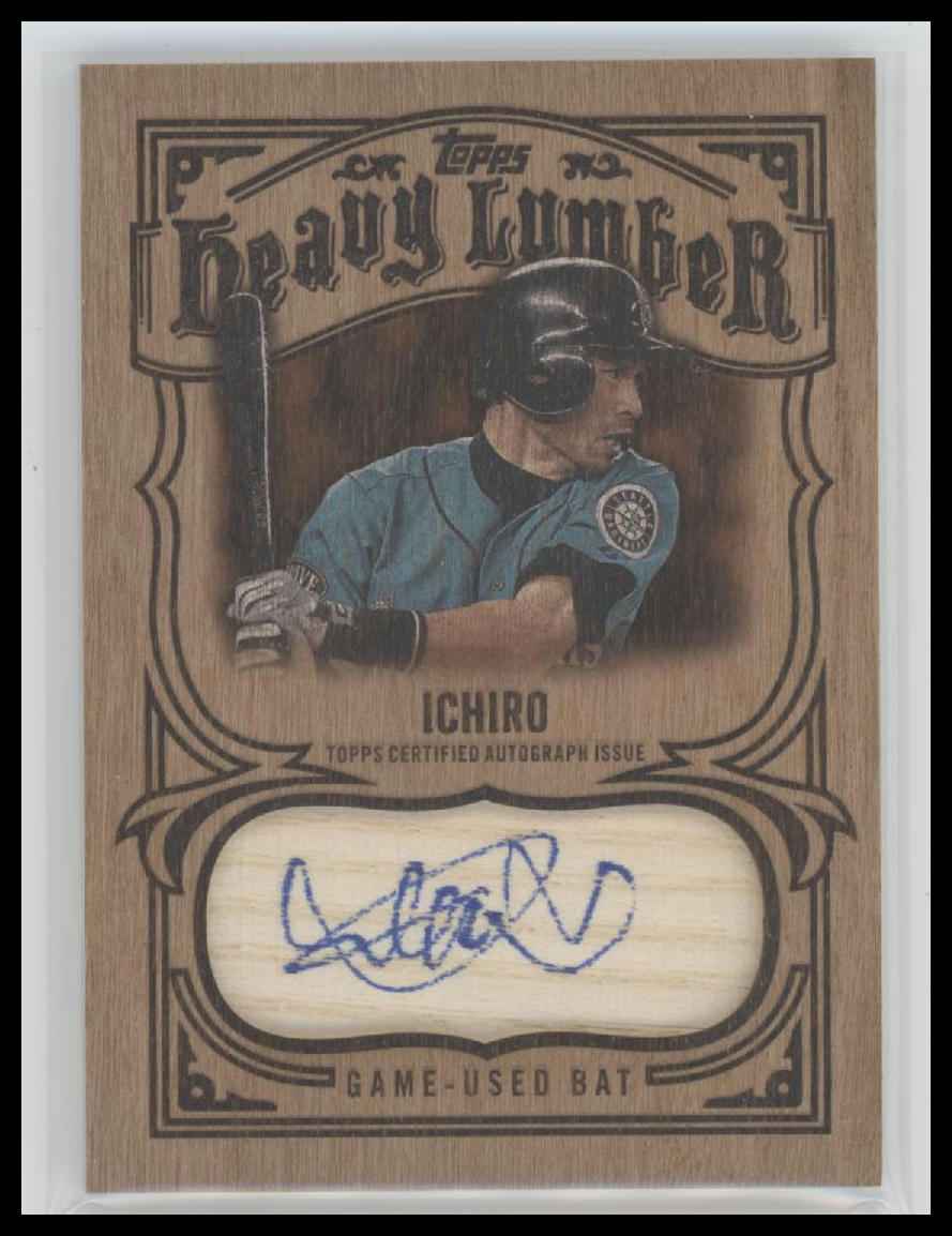 2026 Topps Heavy Lumber Autograph Relics Ichiro #HLAR-12