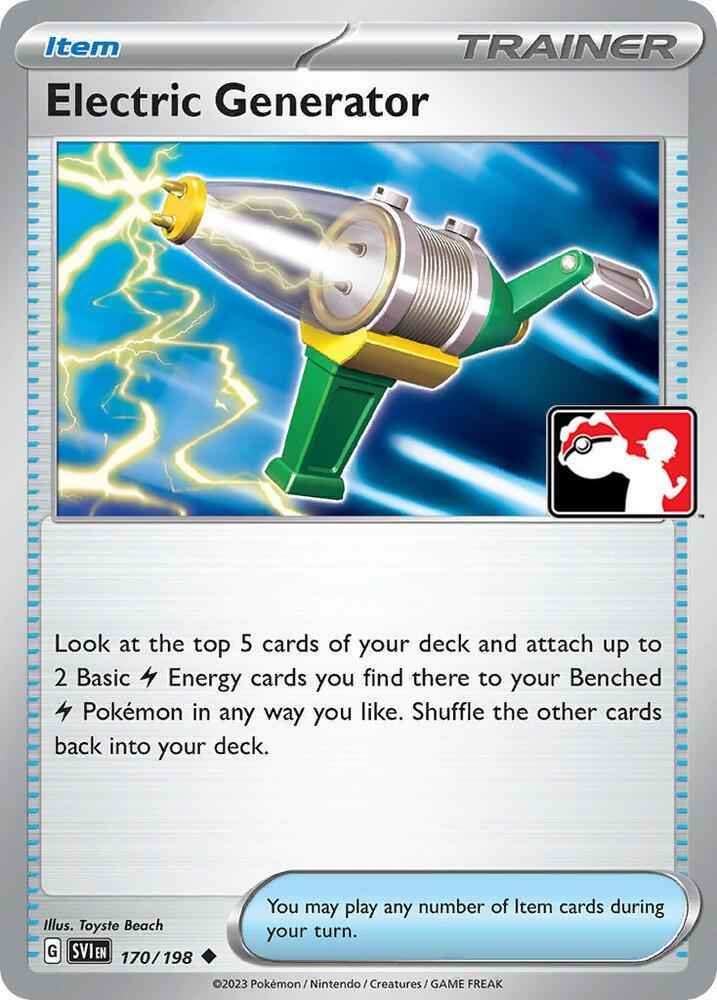 Electric Generator (170/198) [Prize Pack Series Three]