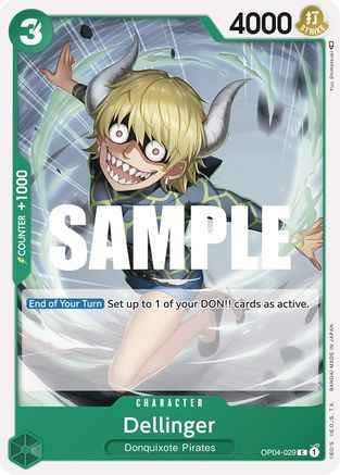 Dellinger (OP04-029) - Kingdoms of Intrigue