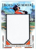 2025 Panini Boys of Summer Jumbo Prospect Materials Vance Honeycutt #/99 #JPM-VH