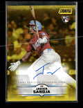 2025 Stadium Club Base Autographs Yellow Javier Sanoja Auto #SCBA-JS