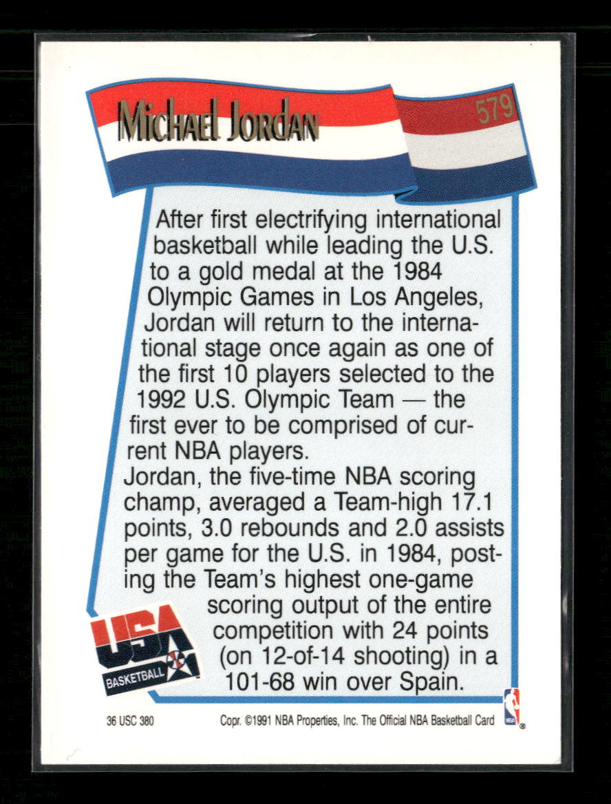 1991-92 Hoops Michael Jordan #579
