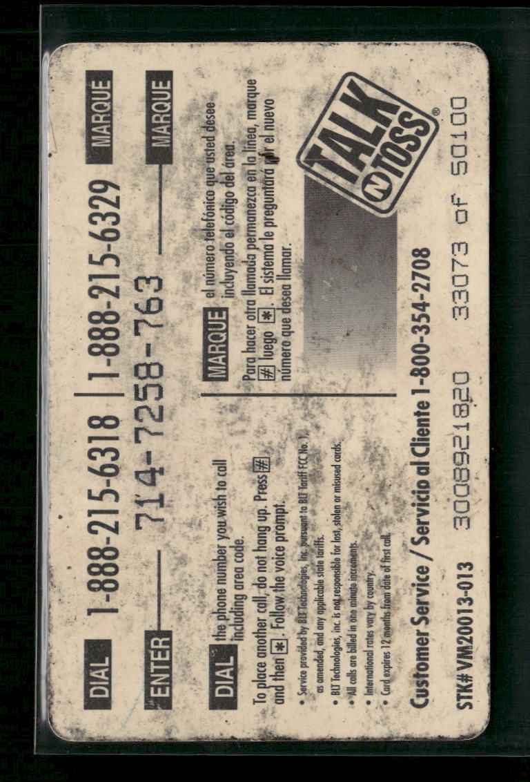 Worldcom Michael Jordan Pre-Paid Phone Card #