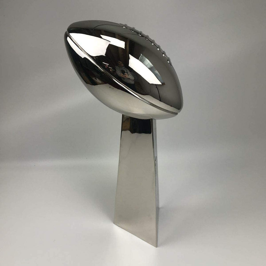 Autographed/Signed Nick Foles Full Size F/S Replica Super Bowl 52 LII Lombardi Trophy Philadelphia Eagles Beckett BAS COA