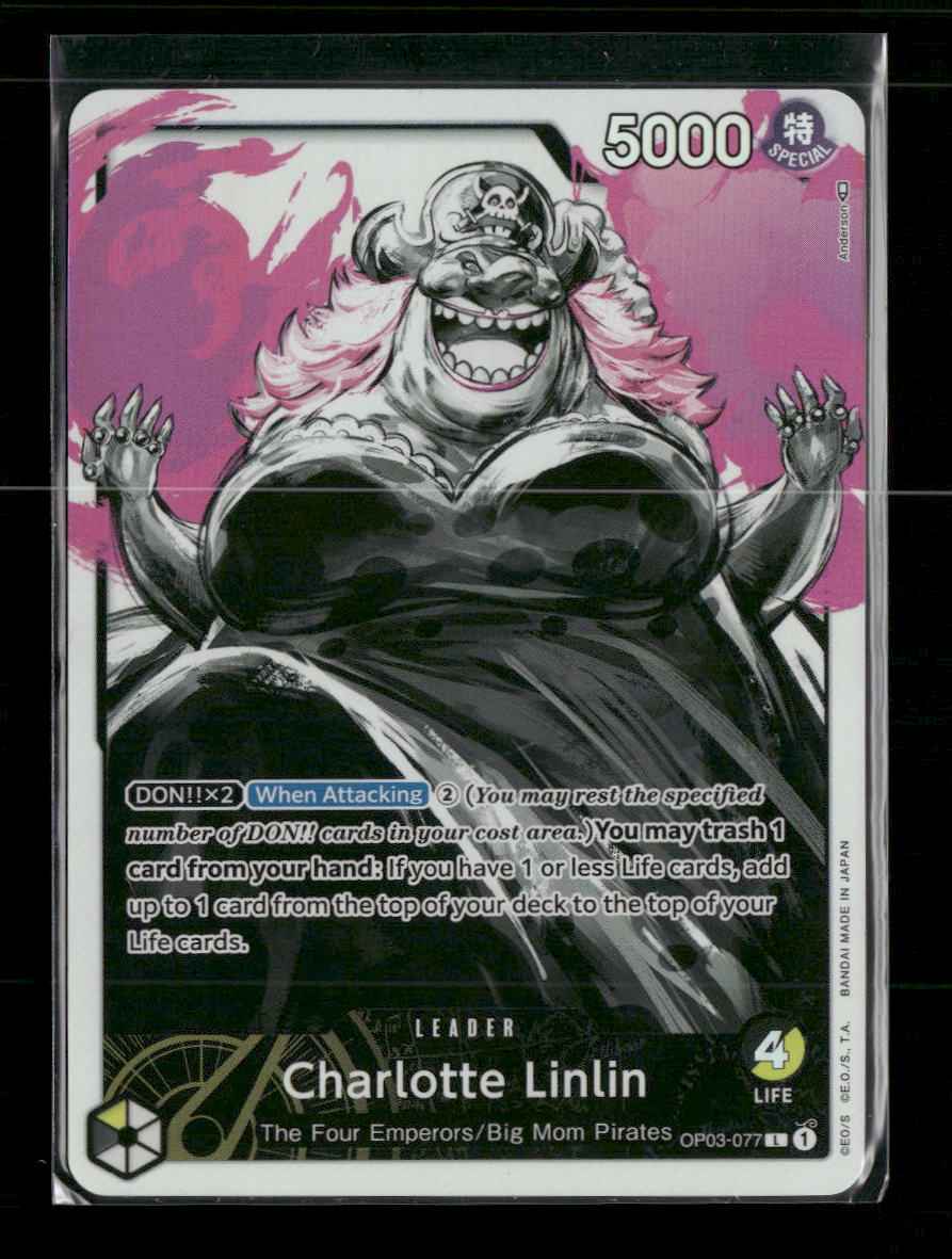 Pillars of Strength Charlotte Linlin (077) (Alternate Art) #OP03-077