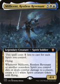 Millicent, Restless Revenant (VOC-039) - Crimson Vow Commander: (Extended Art)