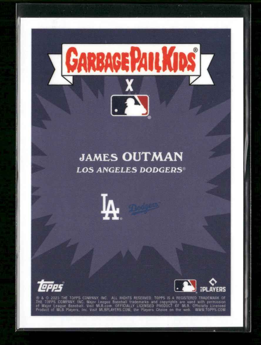 2023 Topps Garbage Pail Kids x MLB Series 3 Jungle James #21a