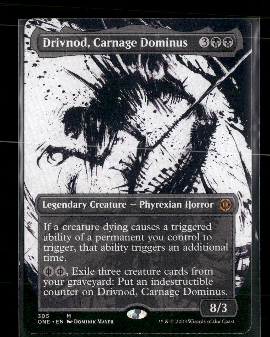 Phyrexia: All Will Be One Drivnod, Carnage Dominus (Showcase) #305