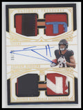 2025 Panini N. T. Rookie Materials Auto Quad Holo Gold Jayden Higgins #RMAQ-JHS
