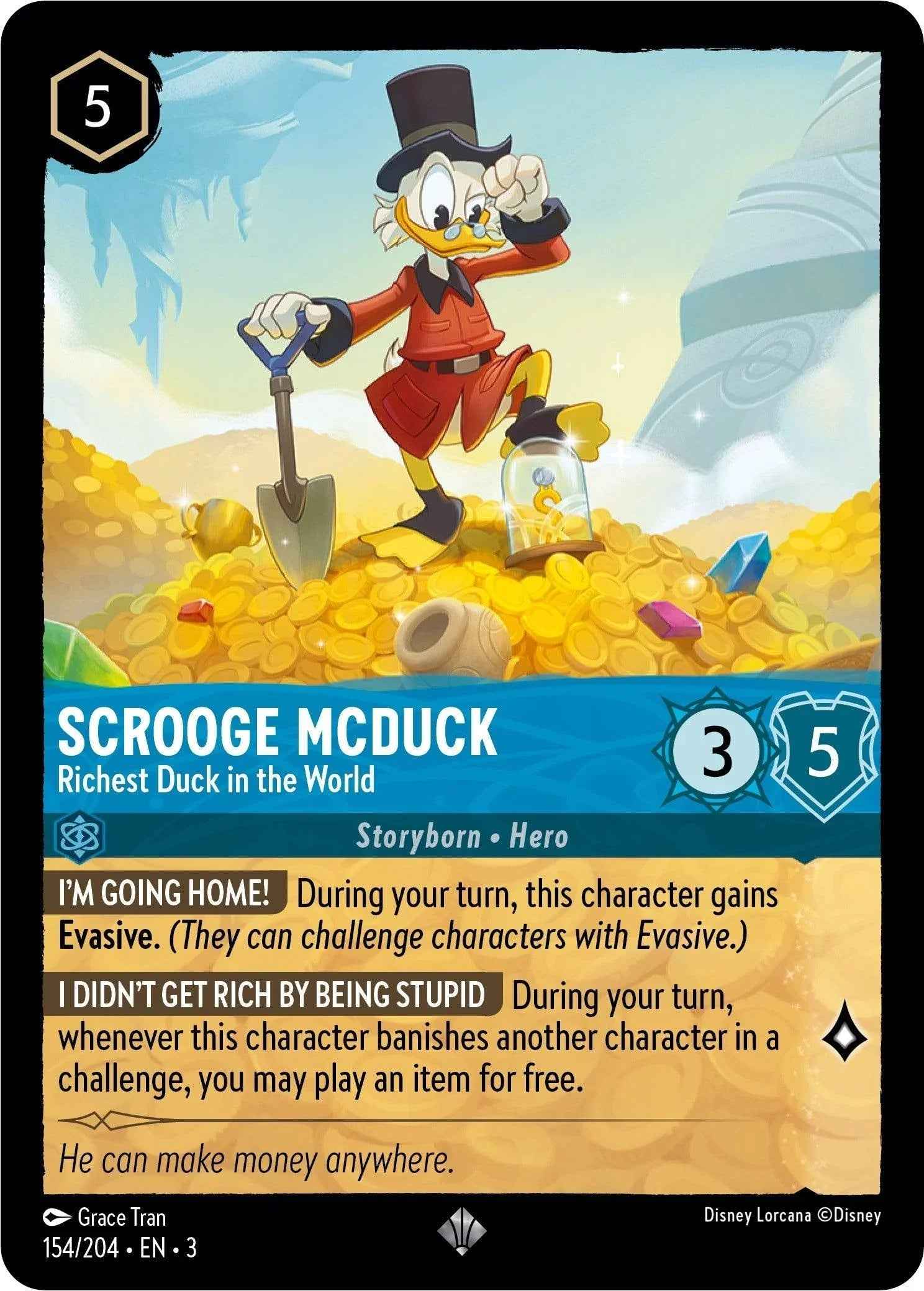 Scrooge McDuck - Richest Duck in the World (154/204) [Into the Inklands]