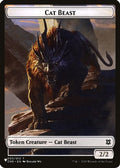 Cat Beast // Shapeshifter (002) Double-Sided Token (LIST-3 // 2) - The List Reprints
