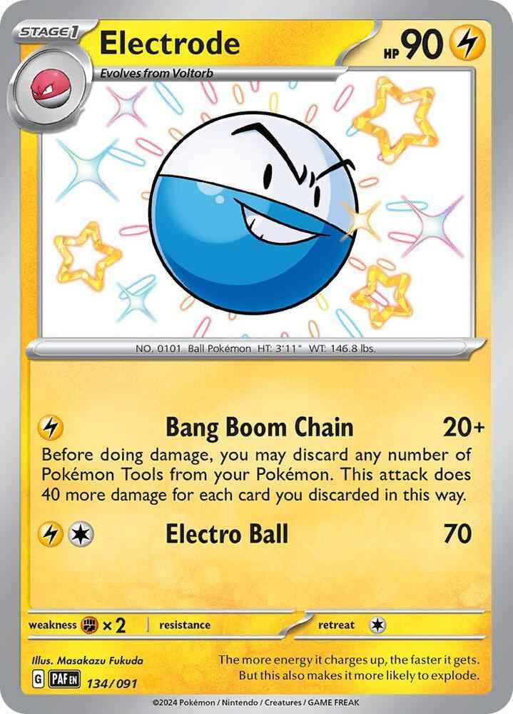 Electrode (134/091) [Scarlet & Violet: Paldean Fates]