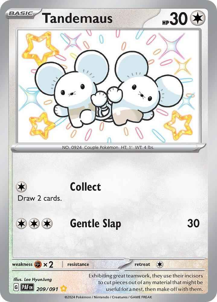 Tandemaus (208/091) [Scarlet & Violet: Paldean Fates]