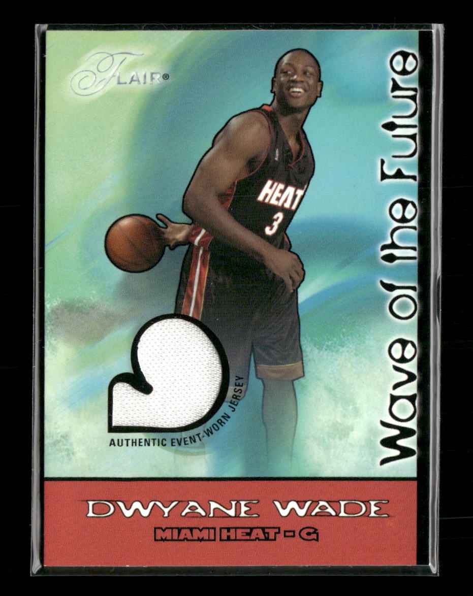 2003-04 Flair Wave of the Future Game Used Dwyane Wade #/250 #WOF-DW