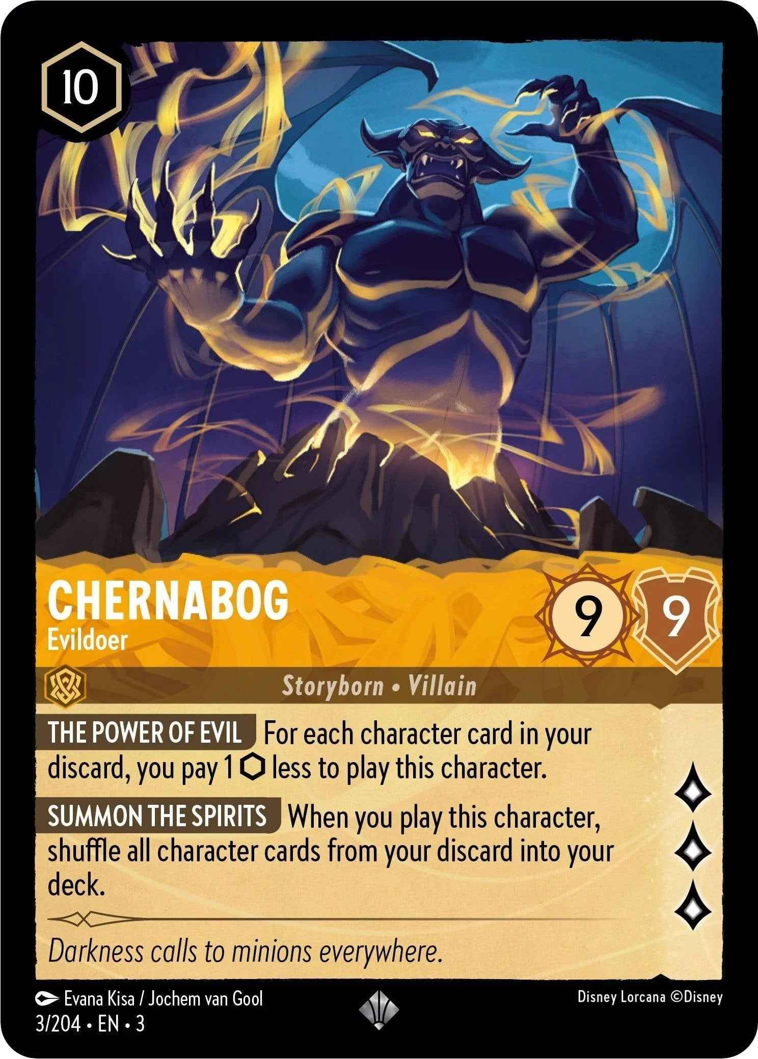 Chernabog - Evildoer (3/204) [Into the Inklands]
