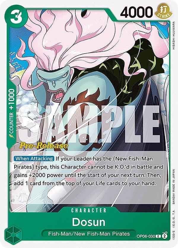 Dosun [Wings of the Captain Pre-Release Cards]