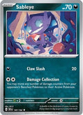 Sableye 107/162 - SV05 Temporal Forces Reverse Holofoil
