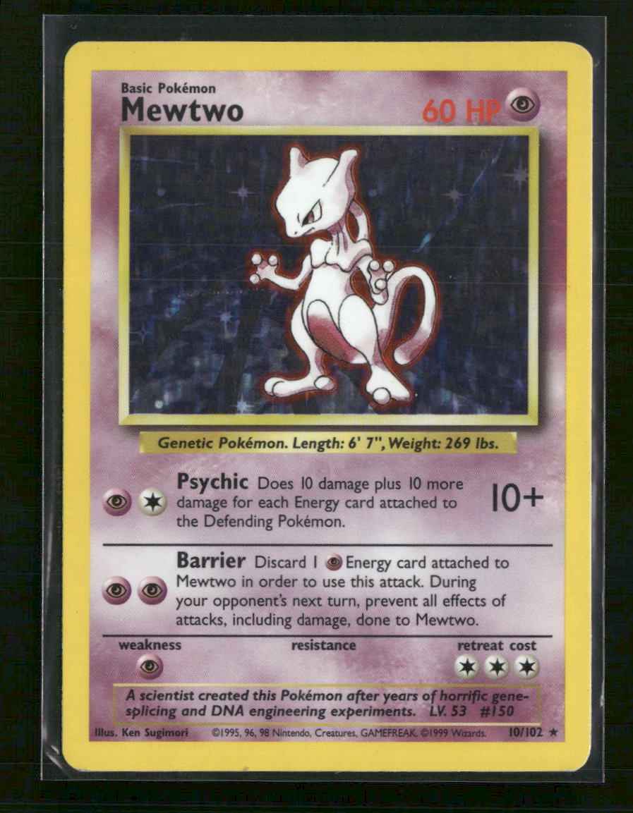 Base Set Mewtwo #010/102