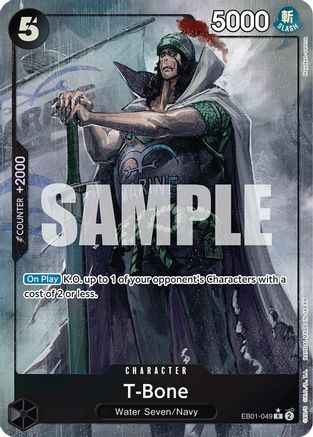 T-Bone (Alternate Art) (EB01-049) - Extra Booster: Memorial Collection Foil