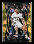 2024-25 Panini Select Gold Cracked Ice Prizm Jordan Hawkins #/10 #348