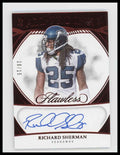 2025 Panini Flawless All-Pro Ink Ruby Richard Sherman #/15 Auto #API-RSN